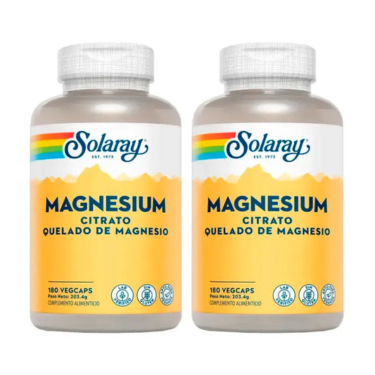 Solaray-magnesiumcitraatti, 2 x 180 kapselia