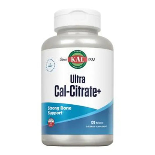 Solaray Ultra Cal Citrate + K2 120Compr.