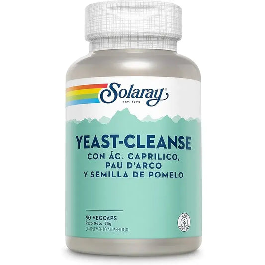 Solaray Yeast Cleanse 90 kapselia