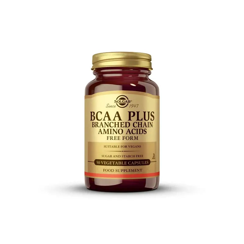 Solgar B.C.A.A. Plus, 50 Capsules