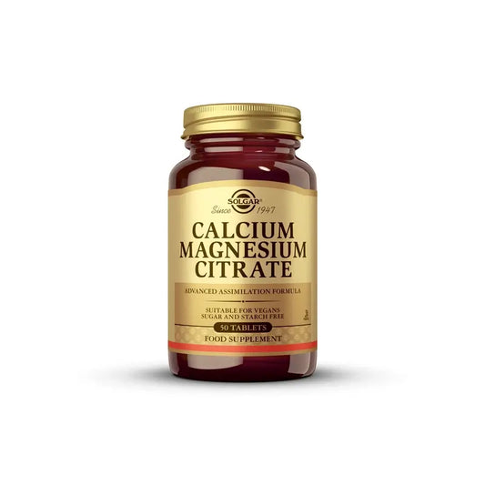 Solgar Calcium/Magnesium Citrate, 50 Tablets