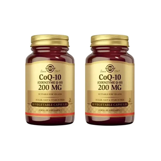 Solgar Koentsyymi Q10 200 mg, 2 x 30 kapselia 