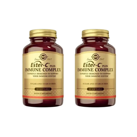 Solgar Ester-C Inmune Complex, 2 x 60 kapselia 