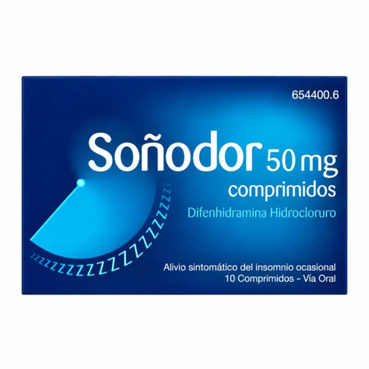 Soñodor 50 mg, 10 tablettia