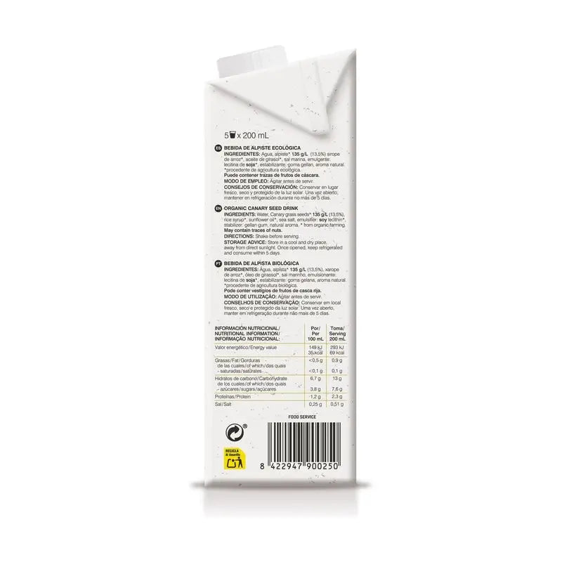 Soria Natural -kasvisjuoma, kanansiemeniä, 6 x 1 l