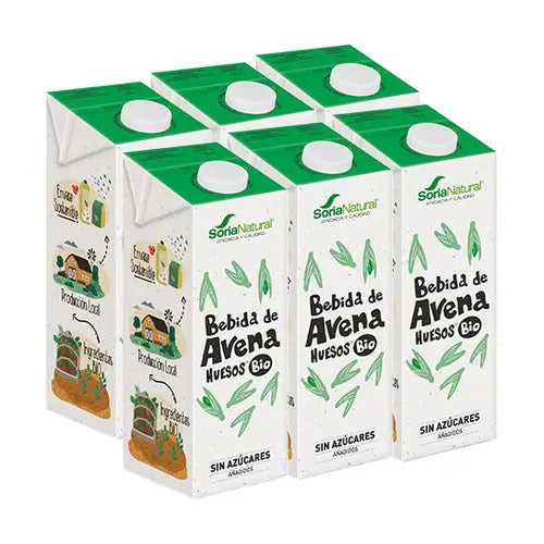 Soria Natural Kasvisjuoma, kauraa ja luita, 6 x 1 l