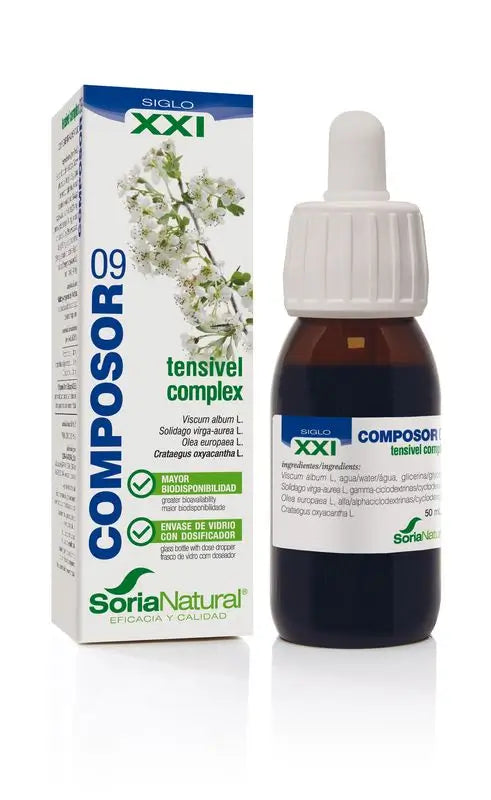 Soria Natural Composor 9 Crataegus S Xxi, 50 Ml