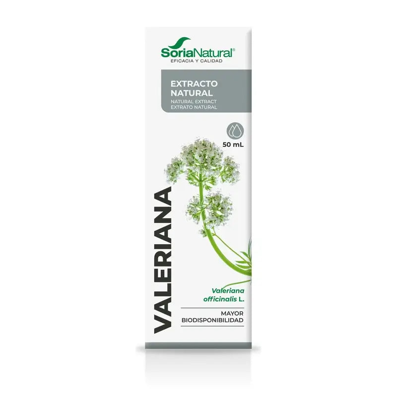 Soria Natural Valerianan luonnollinen uute, 50 ml