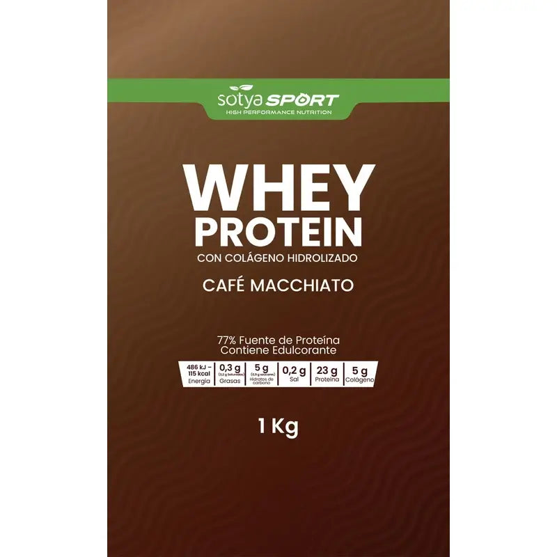 Sotya Whey Protein Cafe Macchiato Doypack, 1000 g