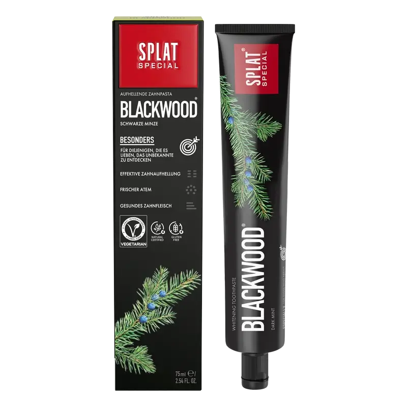 Splat Special Blackwood -hammastahna, 75 ml