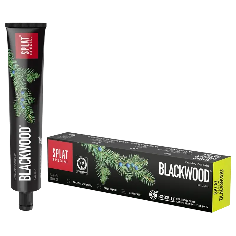 Splat Special Blackwood -hammastahna, 75 ml