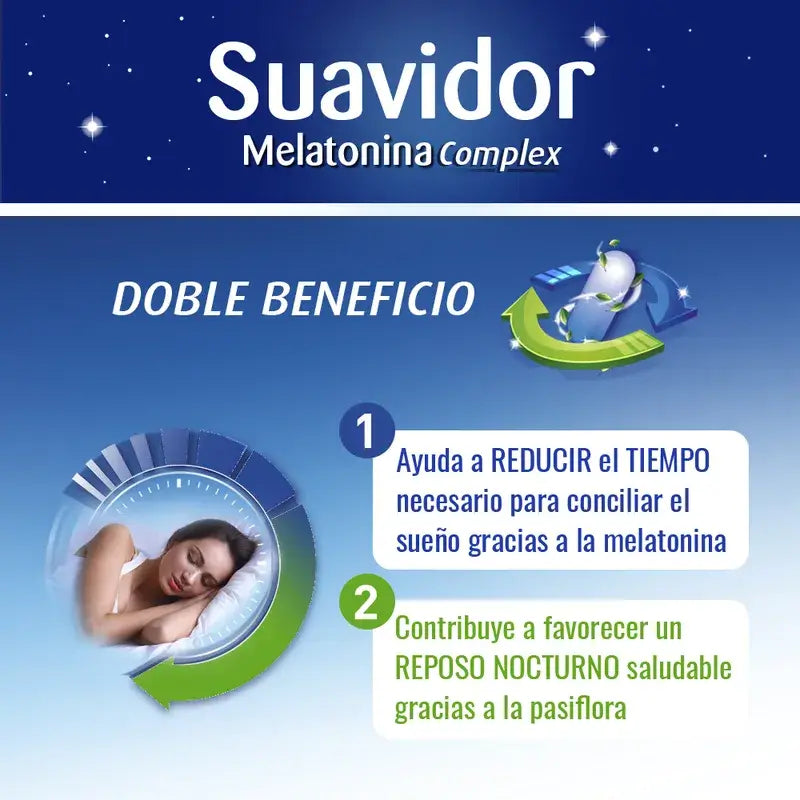 Suavidor Melatonin Complex, 30 tablettia