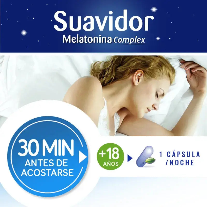 Suavidor Melatonin Complex, 30 tablettia