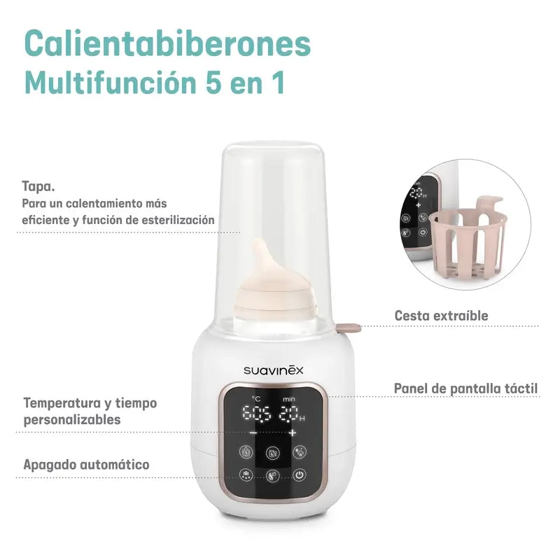 Suavinex 2-in-1-pullonlämmitin ja sterilointilaite