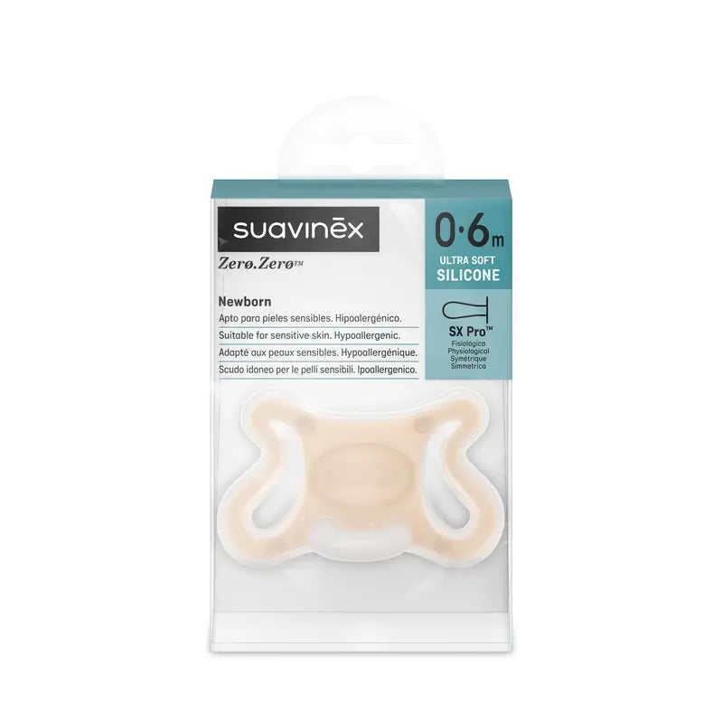 Suavinex Zero Zero -tutti, 0–6 kuukauden ikäisille vauvoille, Fair