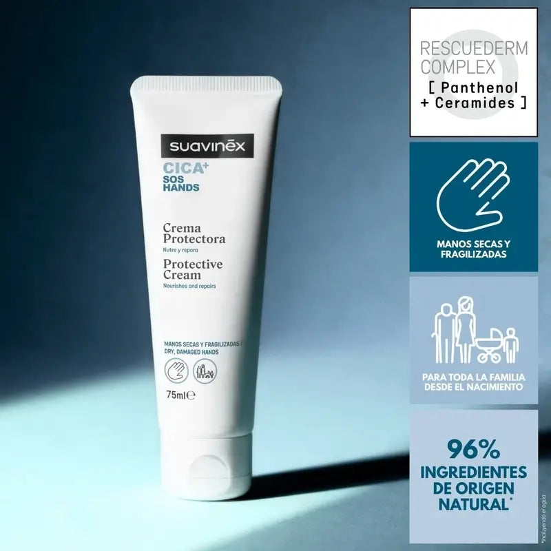 Suavinex Cica -käsivoide, korjaava, 75 ml