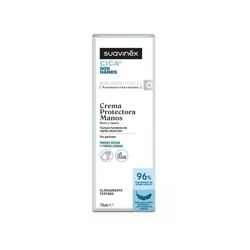 Suavinex Cica -käsivoide, korjaava, 75 ml