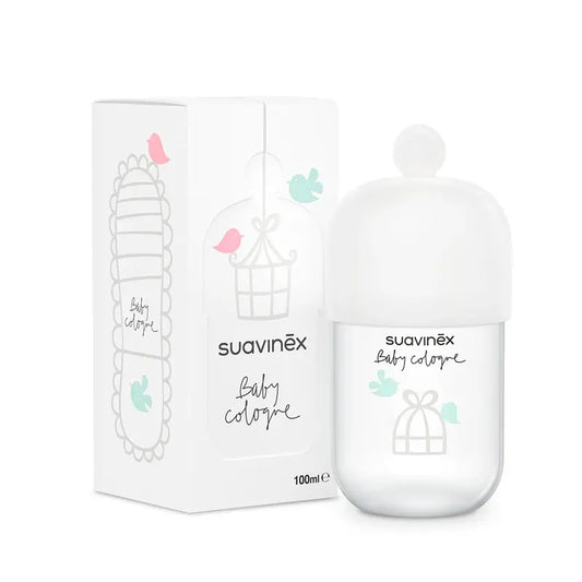 Suavinex Baby Cologne: Vähäalkoholinen vauvojen tuoksuvesi, ei tahraa, 100 ml