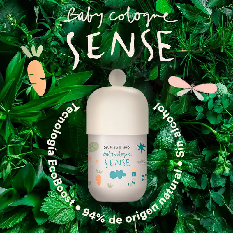 Suavinex Baby Cologne Sense, alkoholiton tuoksuvesi, 100 ml