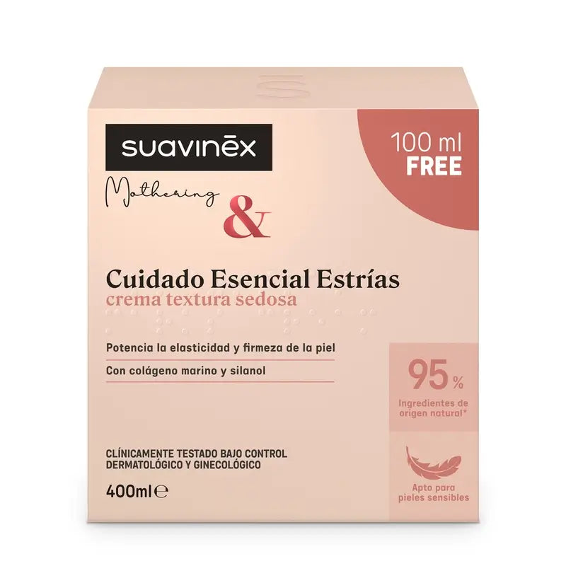 Suavinex Raskausarpien hoitoon tarkoitettu voide, 400 ml