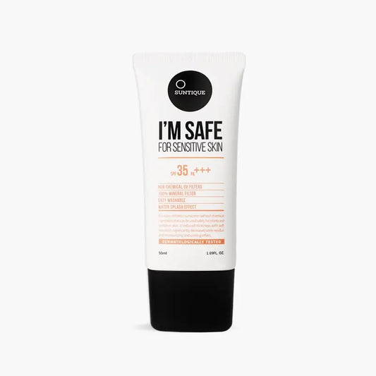 Suntique I’M Safe For Sensitive Skin -voide herkälle iholle, 50 ml