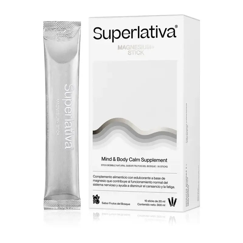 Superlativa Magnesium+, 15 annospussia