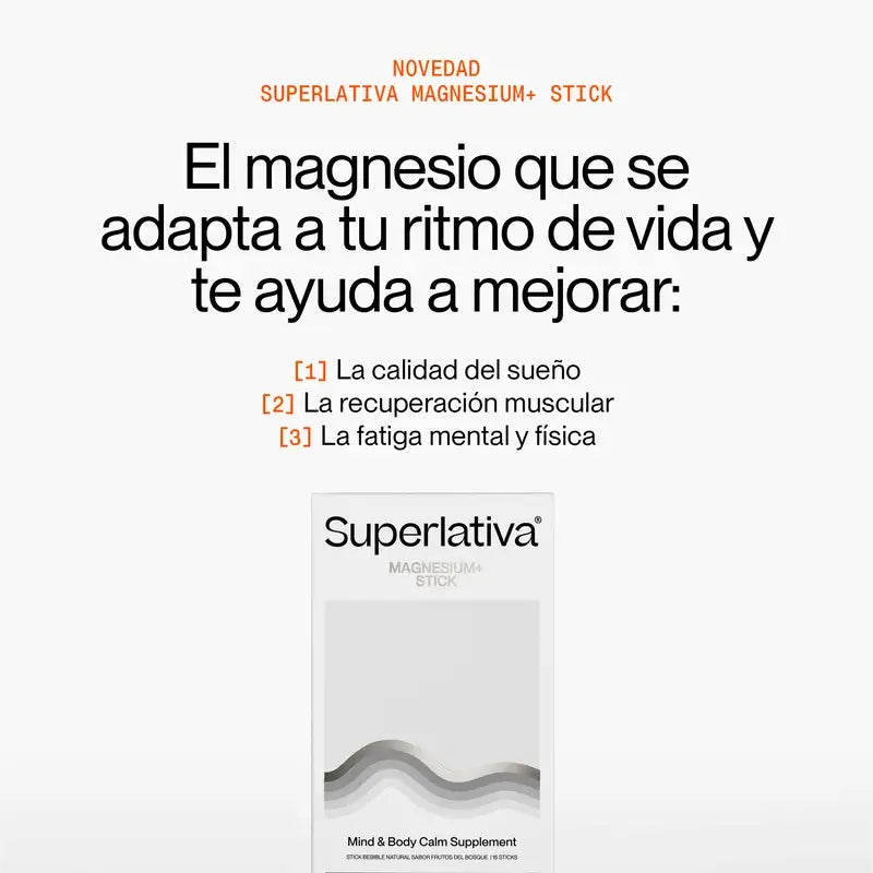 Superlativa Magnesium+, 15 annospussia
