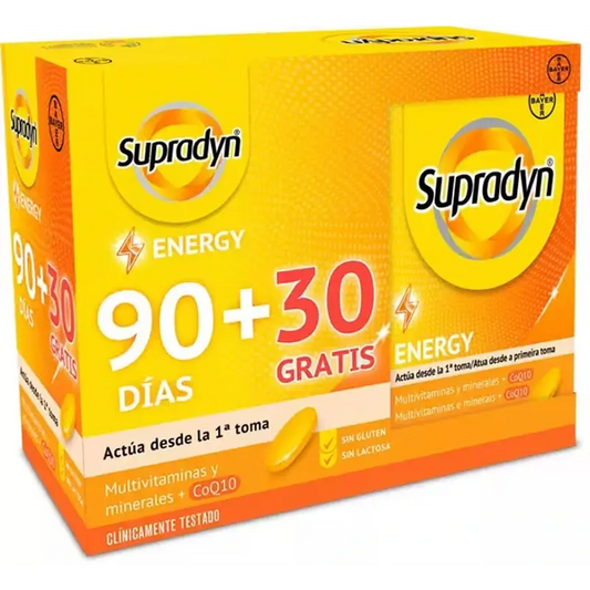 Supradyn Energy, 90+30 tablets