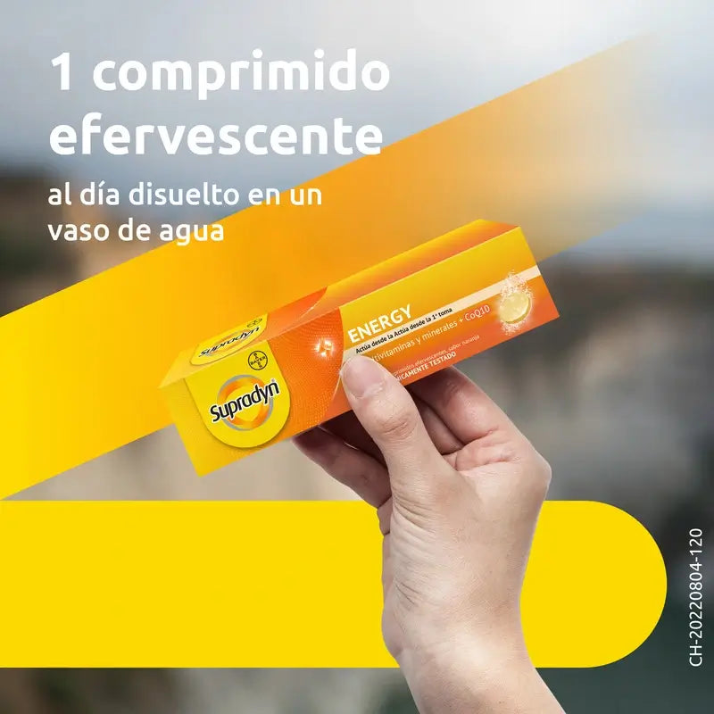 Supradyn Energy – vitamiineja ja energiaa, 15 poreilevaa tablettia