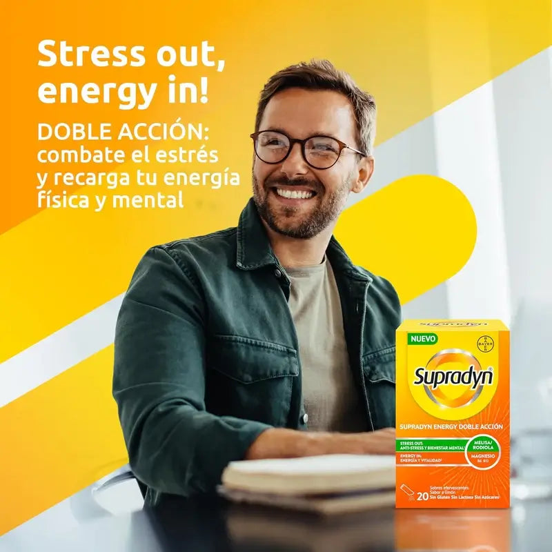 Supradyn Energy Kaksitoiminen, 20 annospussia
