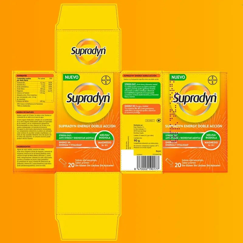 Supradyn Energy Kaksitoiminen, 20 annospussia