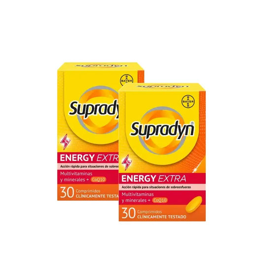 Supradyn Energy Extra Sport – vitamiinit ja energia, 2 x 30 tablettia sisältävä pakkaus