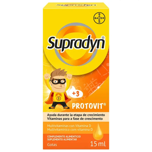 Supradyn Protovit -vitamiinit ja kivennäisaineet lapsille, 15 ml