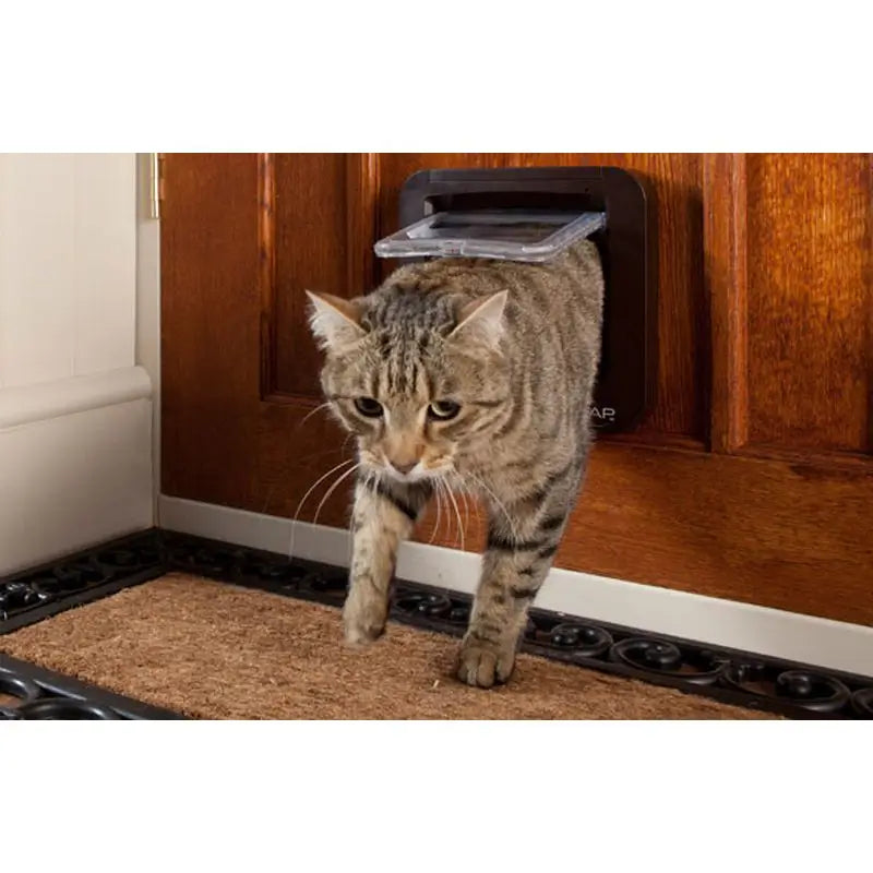 Sure PetCare SureFlap – Ruskea kissanluukku mikrosirulla