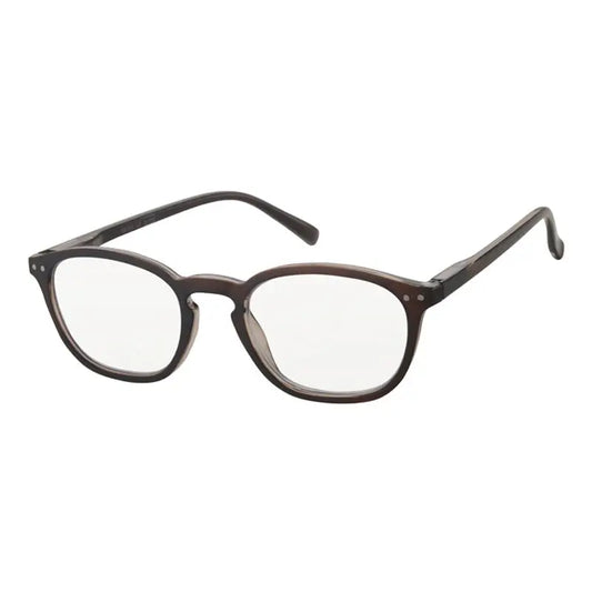 Surgicalmed Euro Optics Halo Presbyopia Reading Glasses (Brown with Silver Decoration) (+2.50) Brown with Silver Decoration, 1 piece