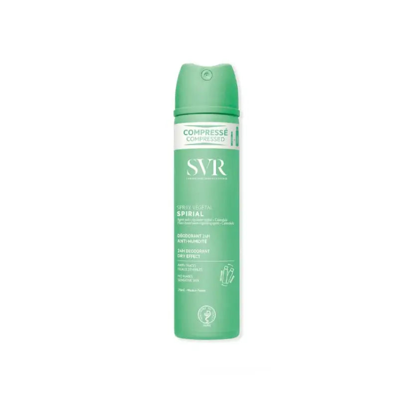 SVR Spirial Vegetal  Hikoilua estävä deodoranttisuihke, 75 ml