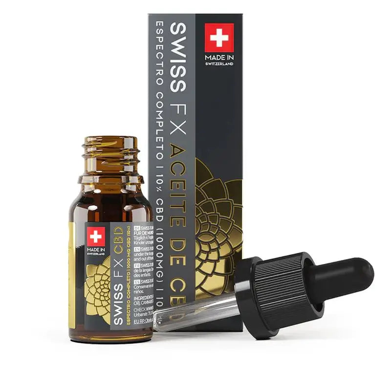 Swiss Fx CBD-öljy 10 % täysspektri, 10 ml
