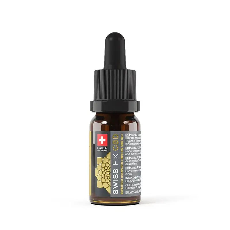 Swiss Fx CBD-öljy 10 % täysspektri, 10 ml