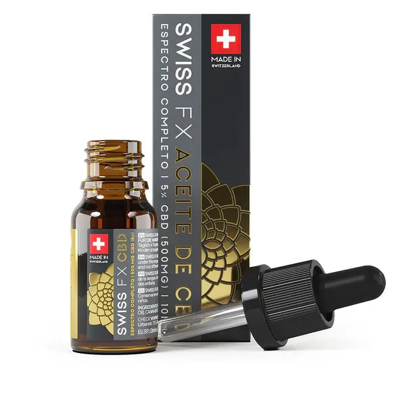 Swiss Fx CBD-öljy 5 % Full Spectrum, 10 ml