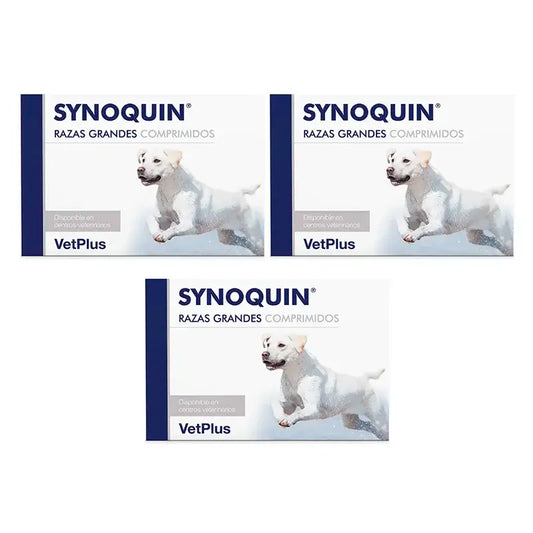 Synoquin suuret rodut, 3 x 120 kpl:n pakkaus