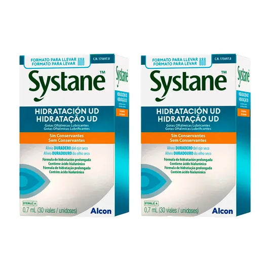 Systane Moisturising You, Pack 2 X 30 Sneezes
