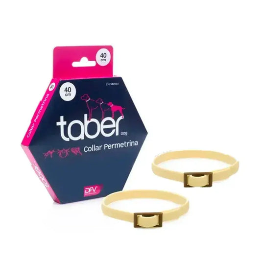 Taberdog Permethrin Collar, Pack 2 x 40Cm