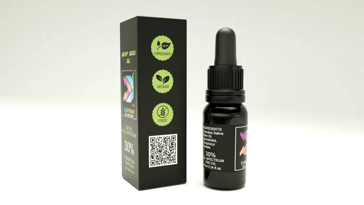 Tantrum Full Spectrum CBD-öljy 30 % Hso, 10 ml