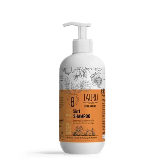 Tauro Pro Line 5-in-1 kosteuttava shampo, 400 ml