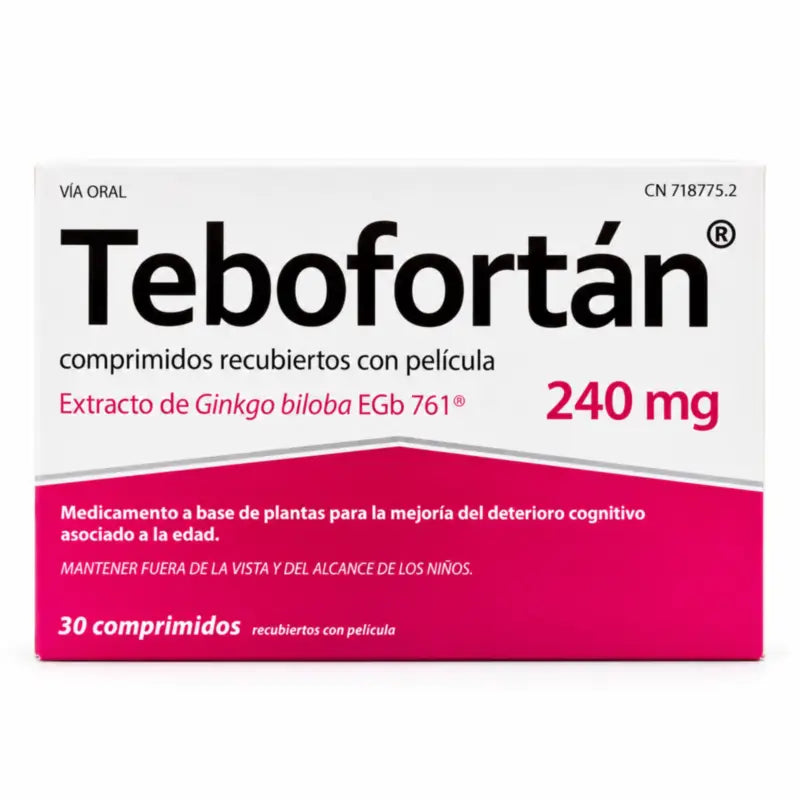 Tebofortan 240 mg, 30 päällystettyä tablettia