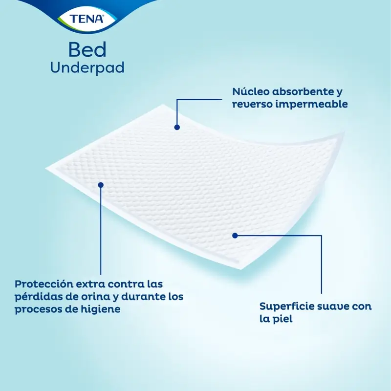 Tena Bed Plus -sängynsuoja 60 x 90, 35 kpl