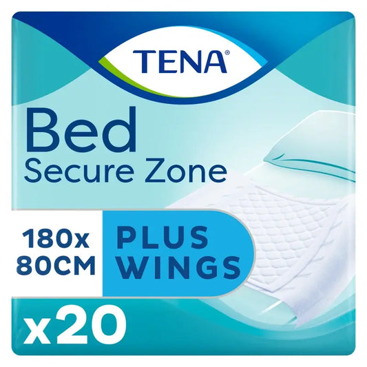Tena Bed Plus -sängynsuoja 80 x 180, 20 kpl