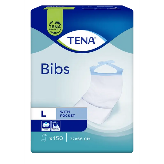 Tena Bibs, koko L, 150 kpl