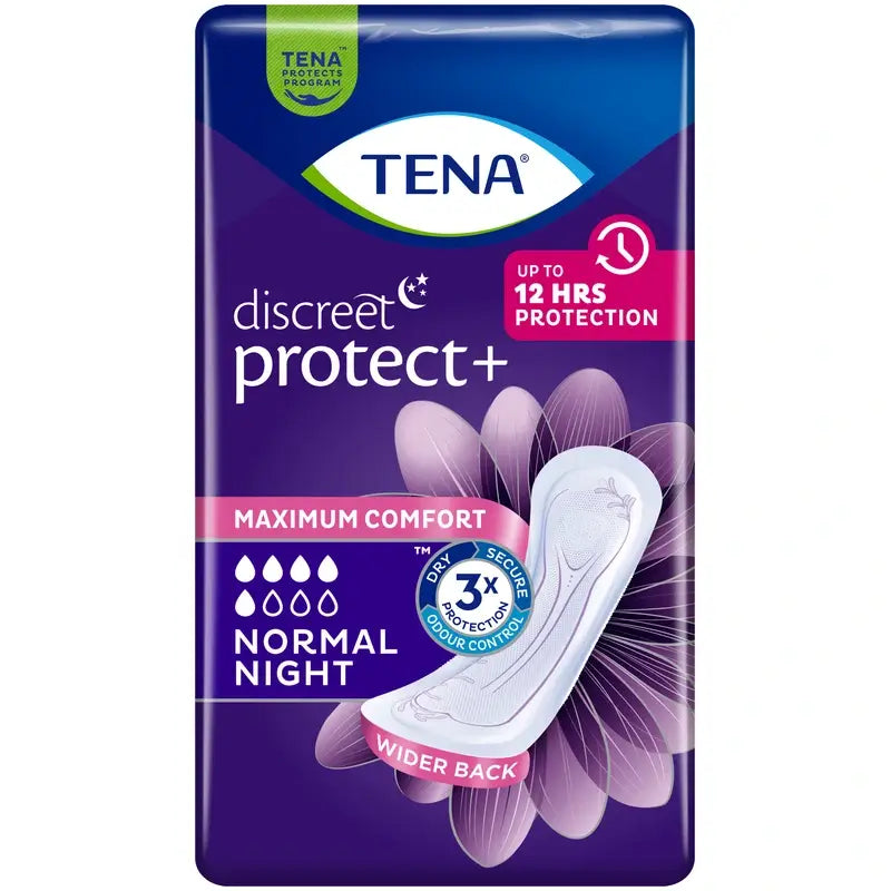 Tena Discreet Normal Night, 10 kpl