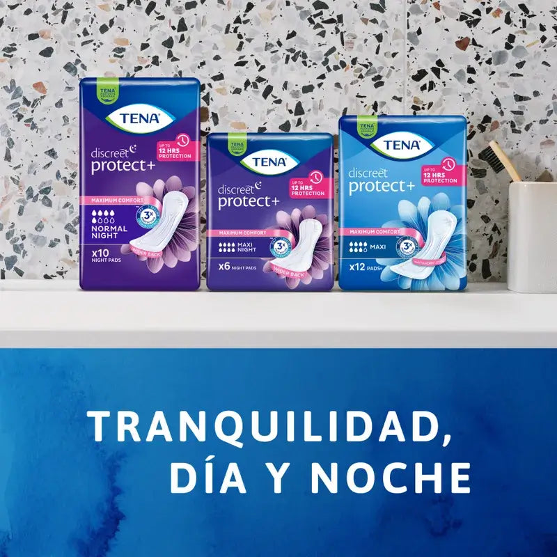Tena Discreet Normal Night, 10 kpl
